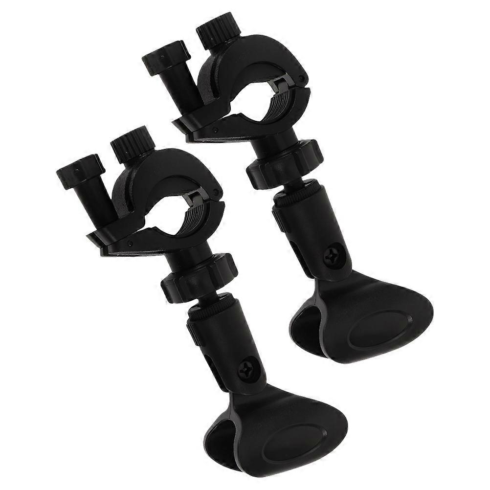 Microphone Clip Holder Set for Stands – Reliable, Easy Installation, Compatible with Various Microphones for Streaming, Recording, and Public Speaking