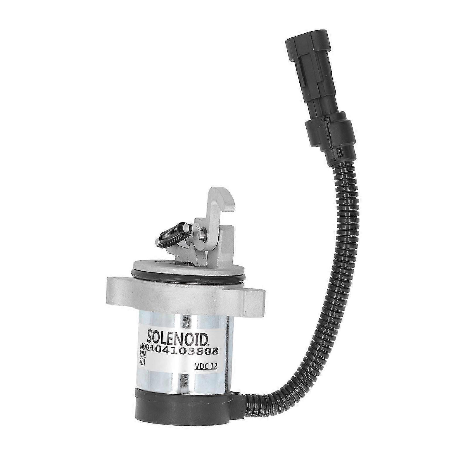 اغلاق الملف اللولبي صمام الوقود وقف اللهب صمام مولد التبعي DC 12V 04103808 04103812