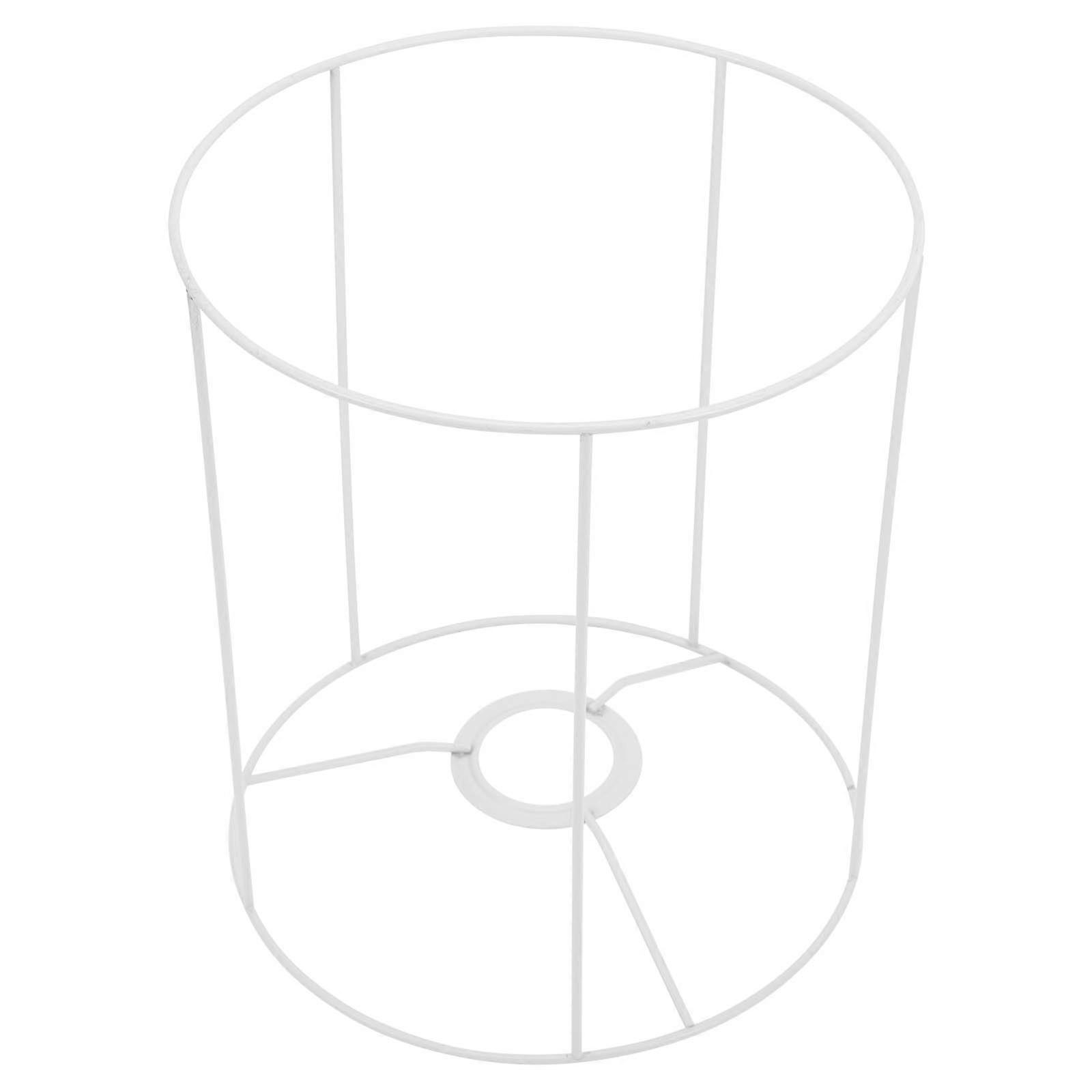 Lampshade Frame for Desk Lamp Restaurant Decor Iron Material Diameter 20-23cm Height 23cm 1Set