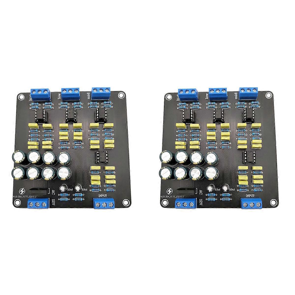 NE5532 Speaker Crossover Filter Dual-channel 2.0 Stereo