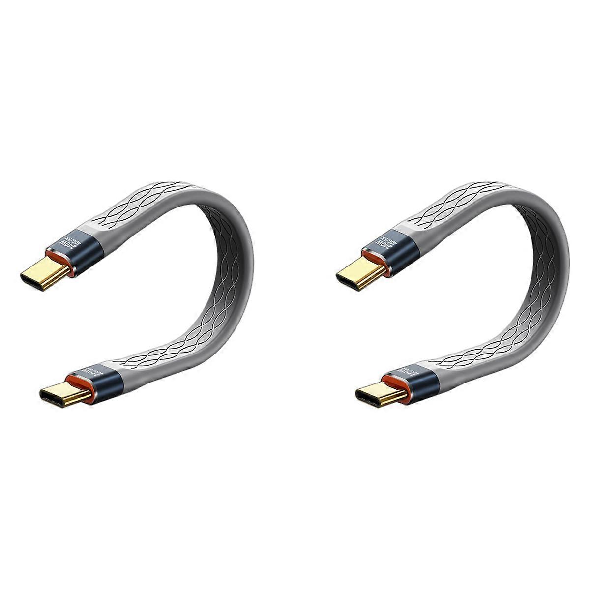 USB4 Data Cable 40Gbps USB C to Type C Short Cable PD 240W 8K 60Hz