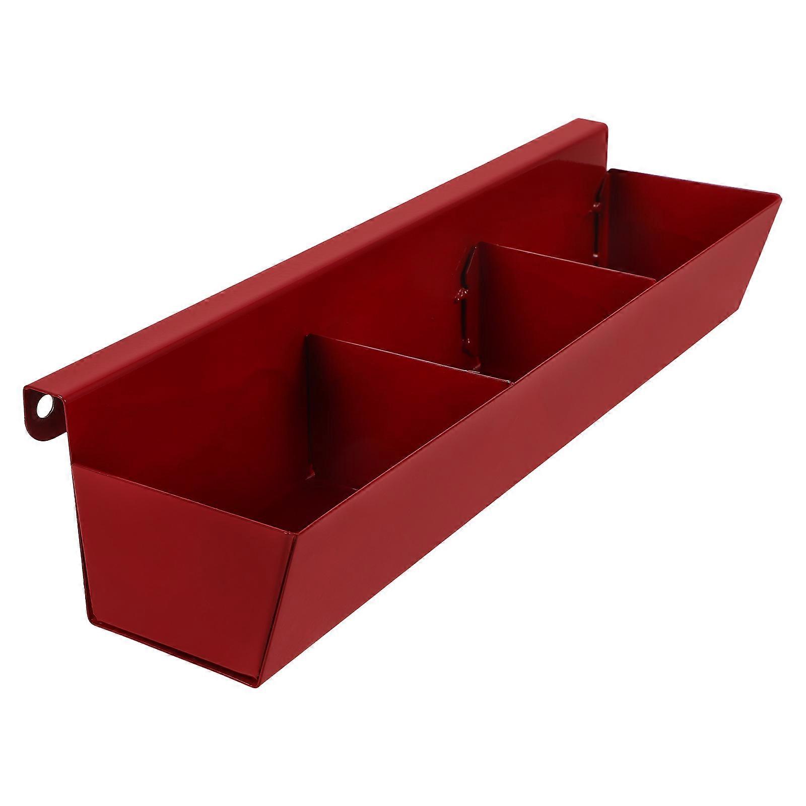 Hardware Compartment Box Small Parts Storage Multi-Grid Design Easy Classification Workshop Use 1Pcs