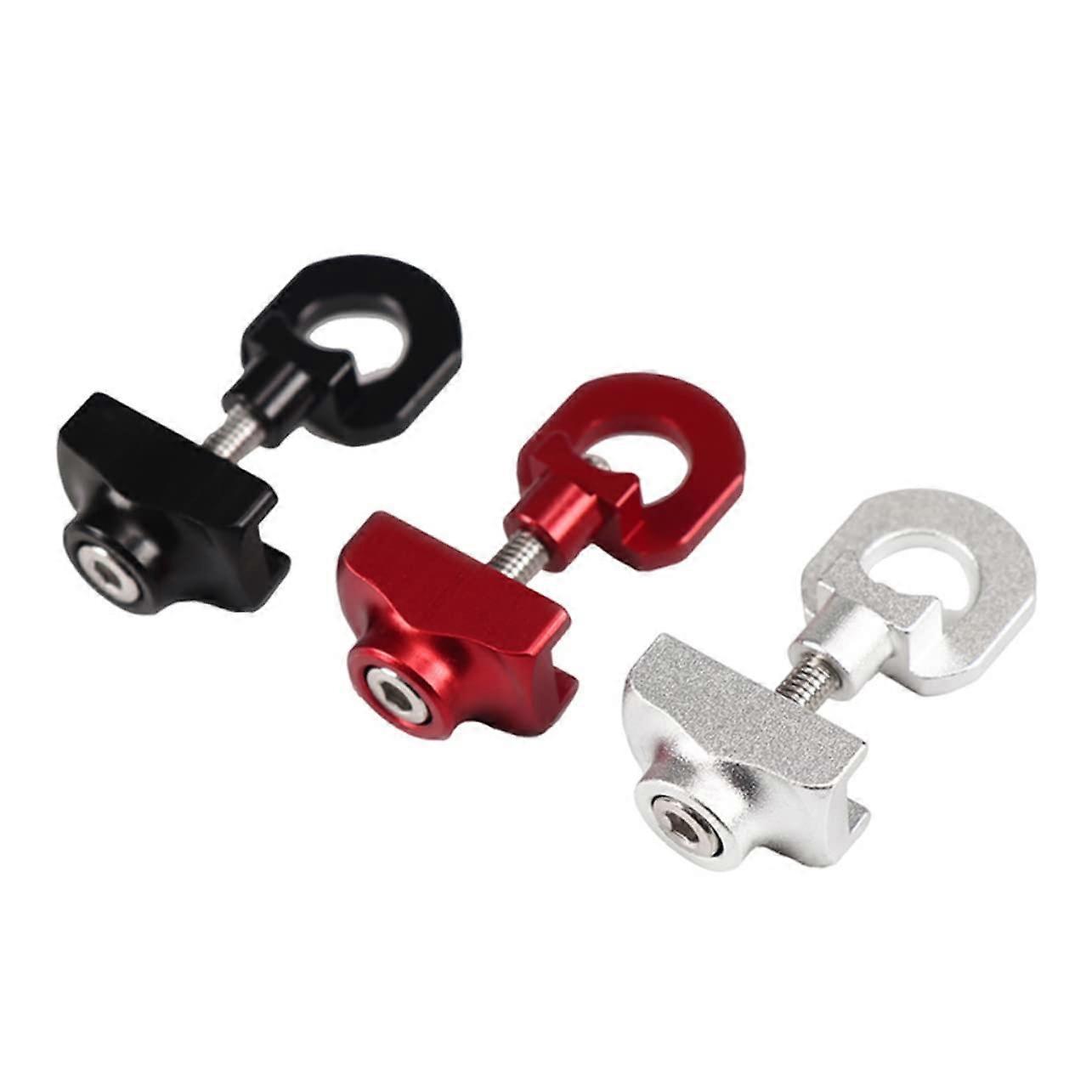 Chain Regulator Bicycle Chain Tensioner for 415 Chain, Aluminium Frame Compatibility, Metal ABS Construction, Black