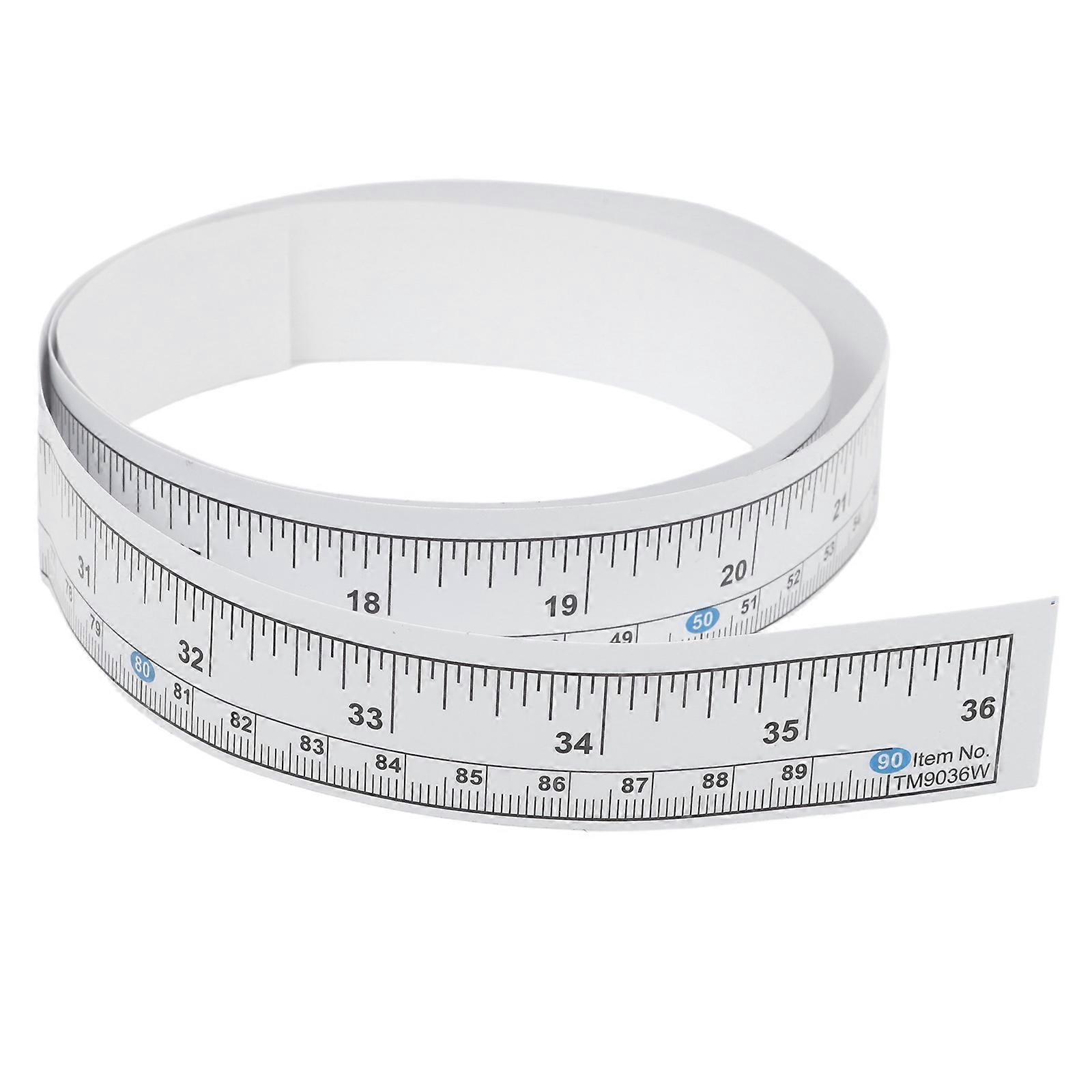Adhesive Ruler Tape Industrial Sewing Machine Table Ruler For Sewing Tables Enhanced Efficiency 10Set
