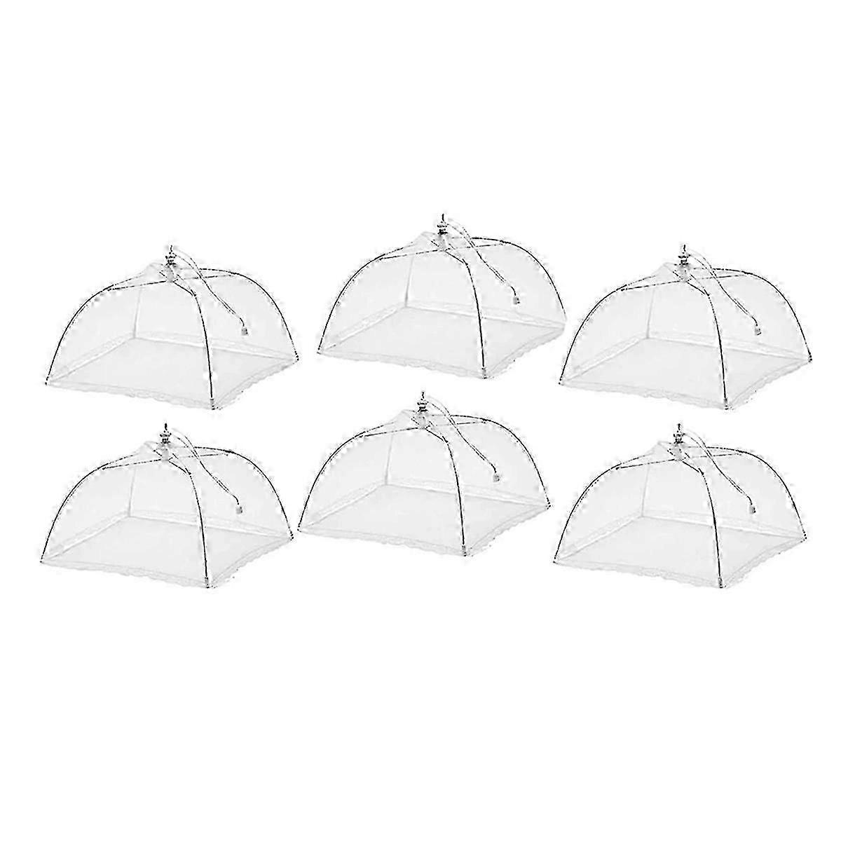 Elegant Mesh Food Cover, Pop-Up Insect Protection, Reusable Outdoor Dining Tent for Picnics and BBQs
