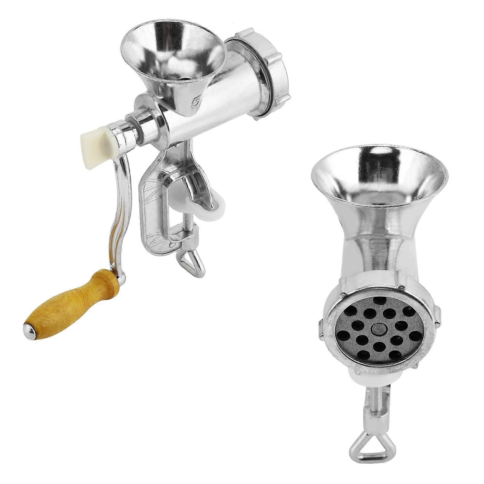 Manual Meat Food Grinder Sausage Stuffer Hand Meat Mincer Grinding Machine for Pork Beef 