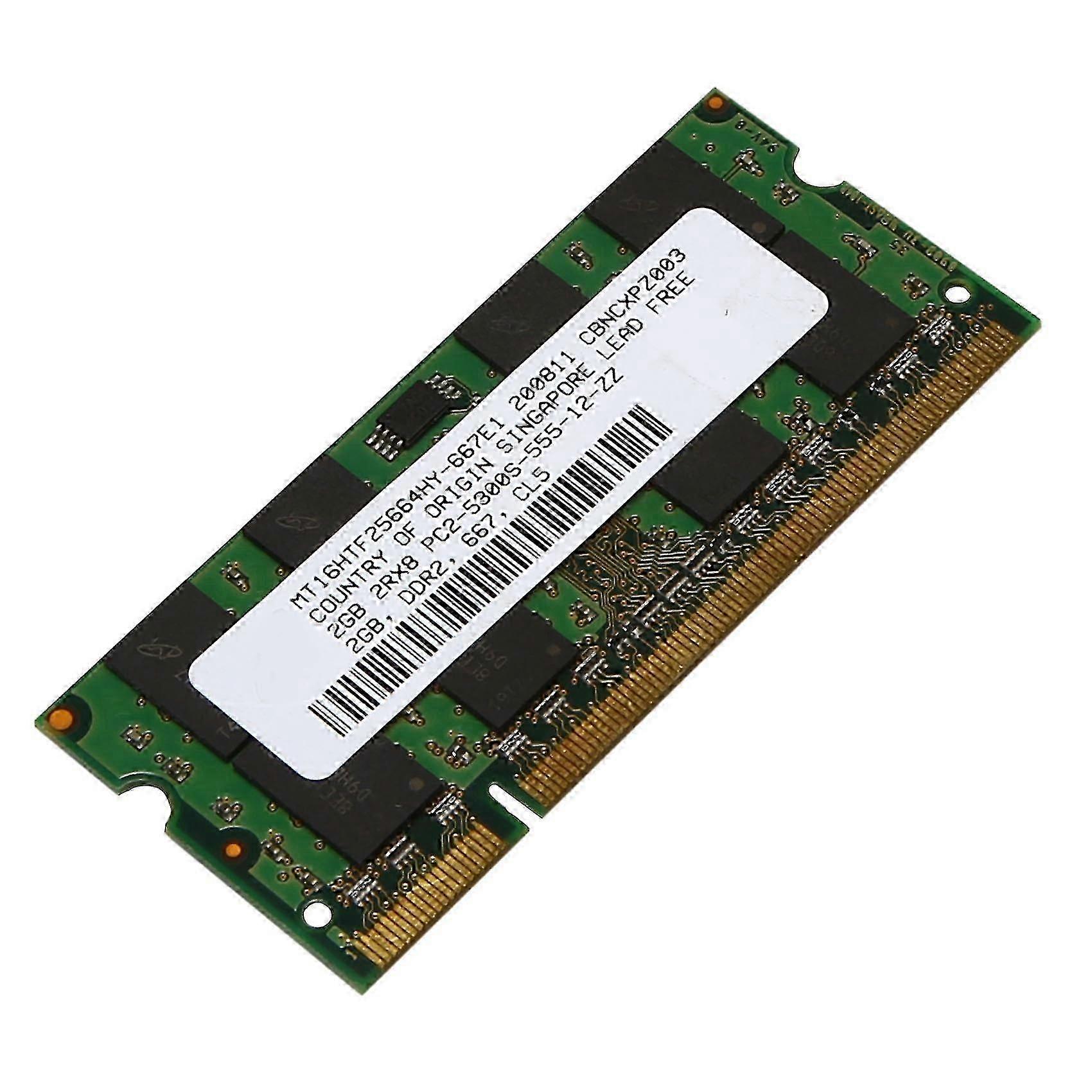 2GB DDR2 RAM Memory 667Mhz PC2 5300 Laptop Ram Memoria 1.8V 200PIN SODIMM Compatible Intel AMD