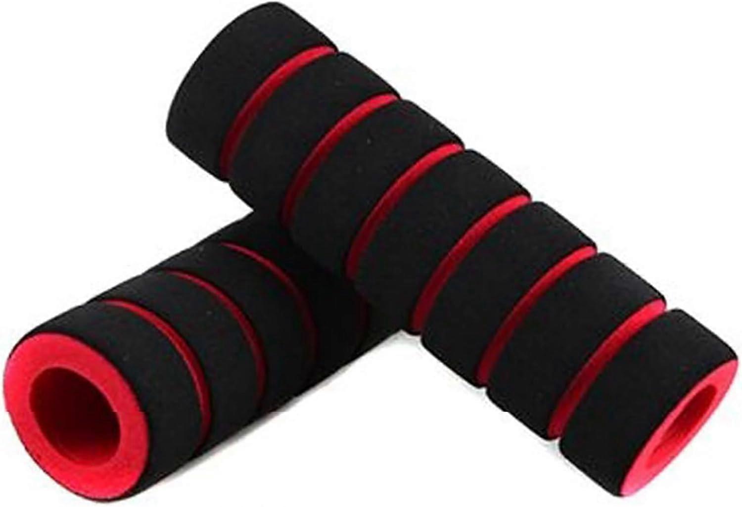 Nonslip foam handlebar grips for bicycles and motorcycles soft, durable sponge grip covers