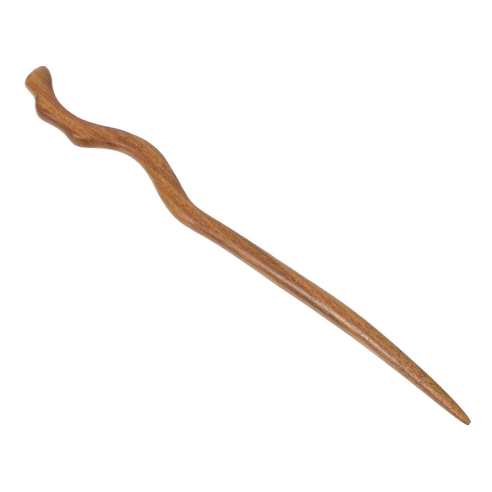 Ebony Hair Sticks Classic Hair Accessory Simple Hair Pin for Women 1 Piece Natural Wood 6 Inches Long