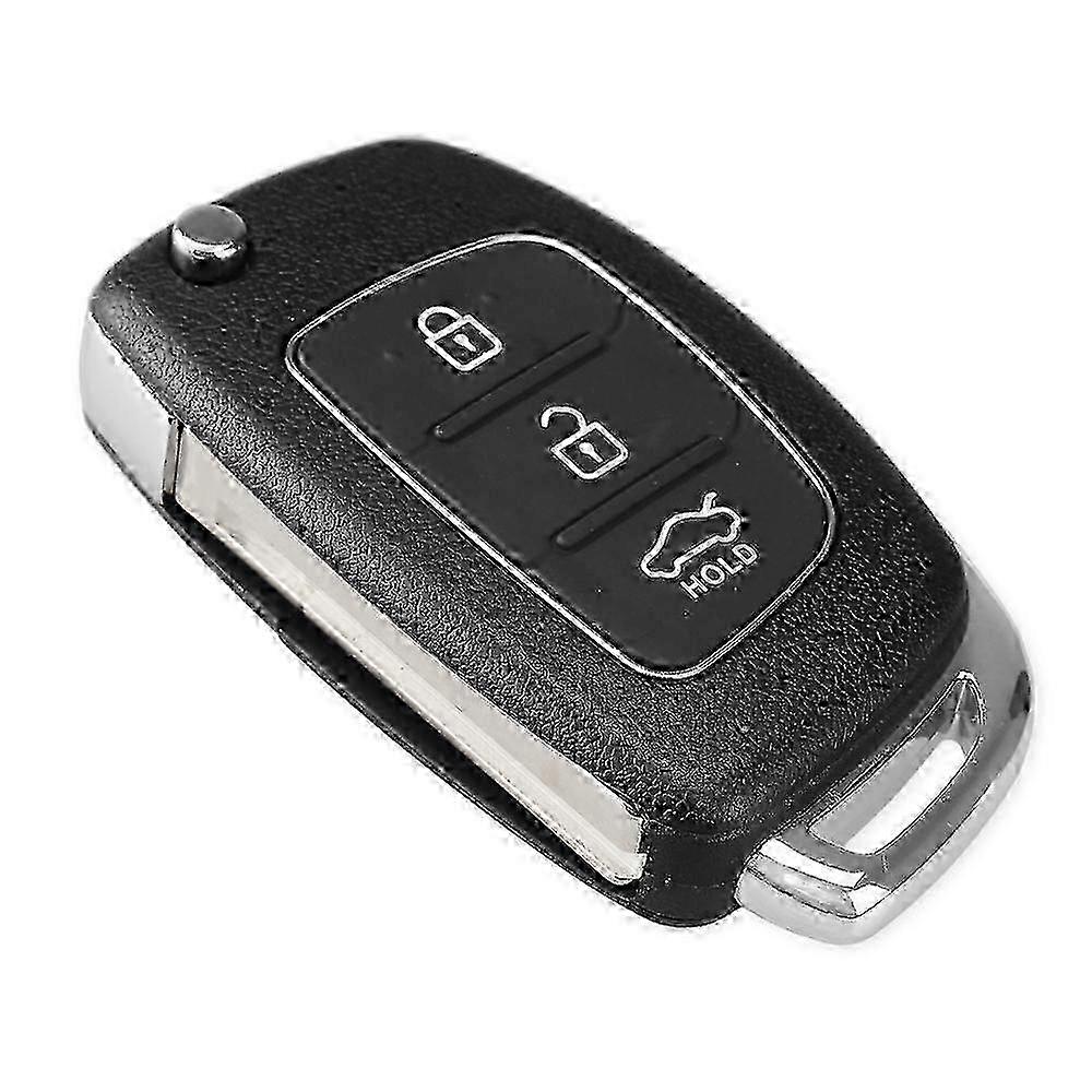 3/4 Button Car Key Shell HY20 Remote Key Fob Right Side Blade for Compatible Hyundai Models
