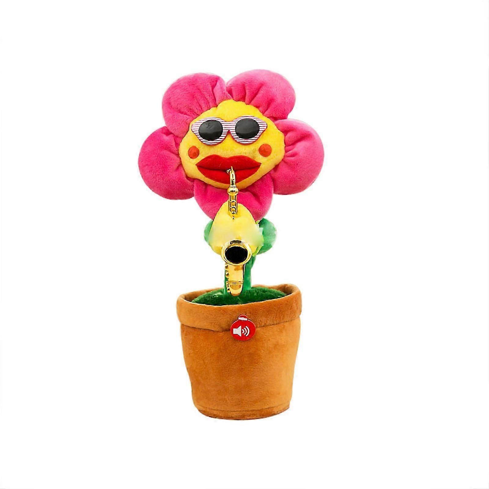 80 Songs Singing and Dancing Flower with Saxophone Funny Toy