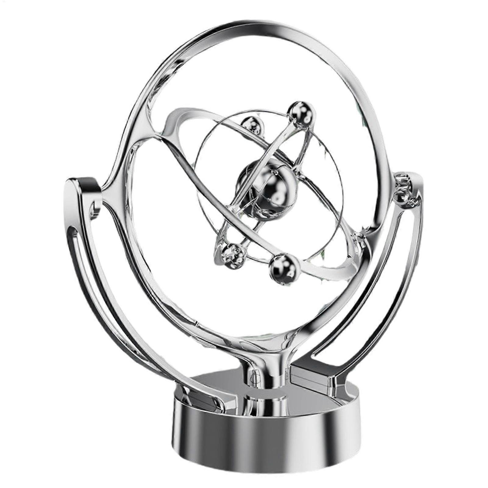 Perpetuum Mobile Desk Toy Kinetic Desk Toy Perpetual Motion Device Kinetic Art, Scientific Physics Gadget, Earth Science Educational