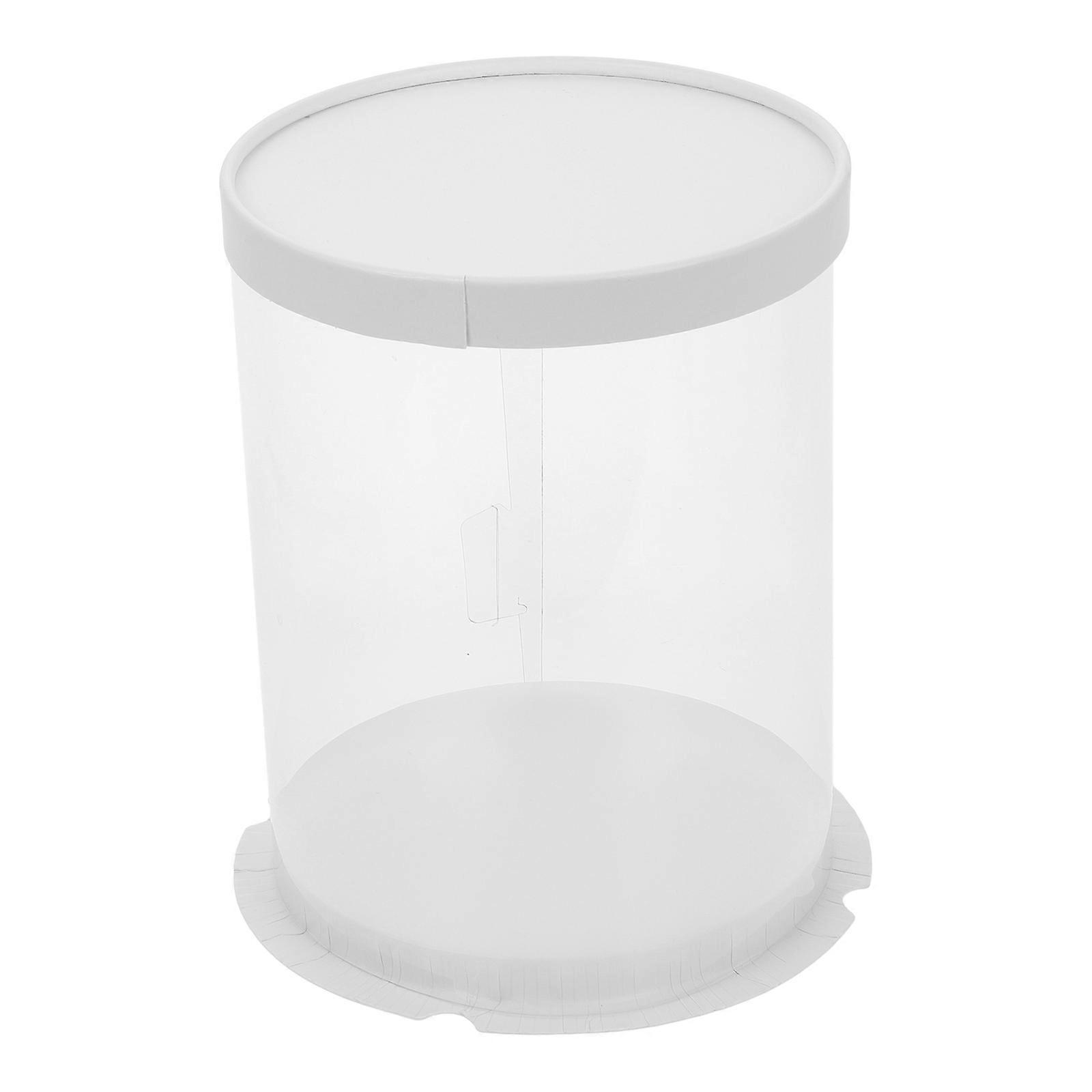 Collectable Toys Case Doll Display Case Cylinder Transparent Storage For Plush Dolls Home Organization 1Set