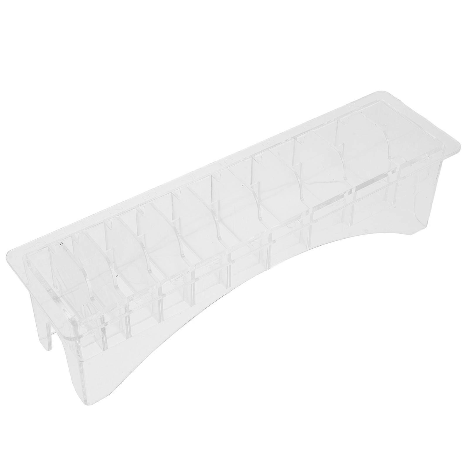 Salon Tool Holder Hairdressing Tool Storage Organizer Rectangular Shape Plastic Material Home Use 1Set