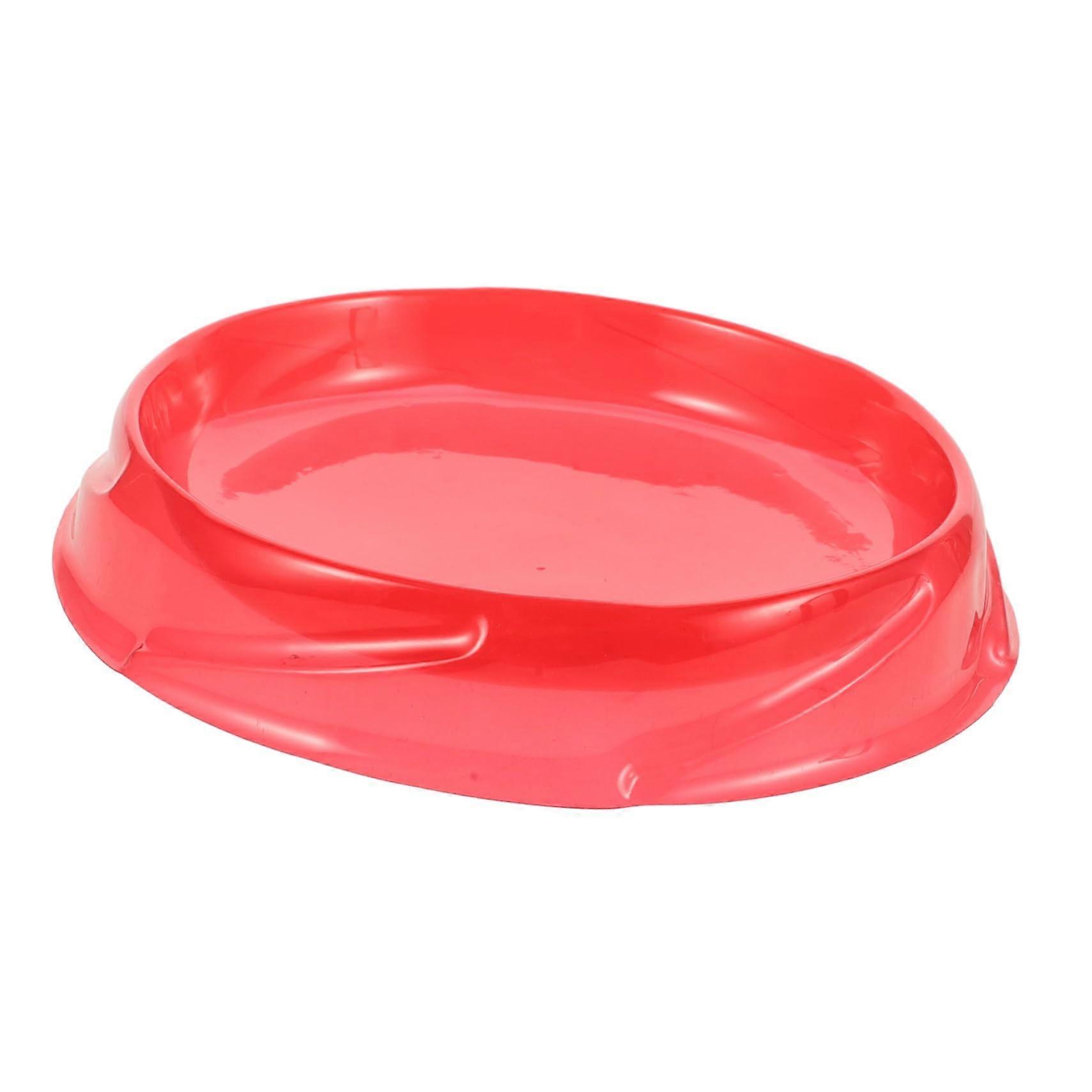 Gyro Game Training Stadium Replacement Tabletop Gyro Stadium Battle Bey Round Plank Training Gyro Training Plate Plastic Red