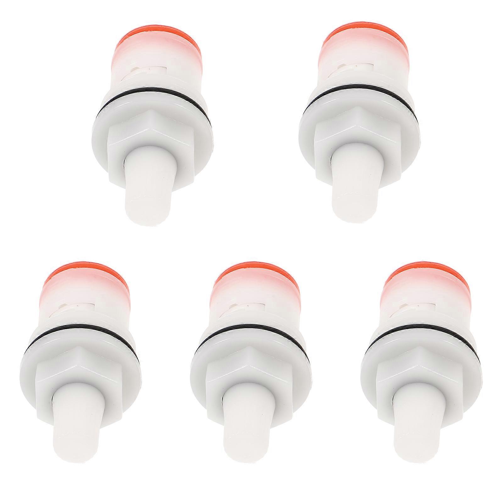Valve Stem Core Part Replacement Faucet Repair Plastic 5Pcs