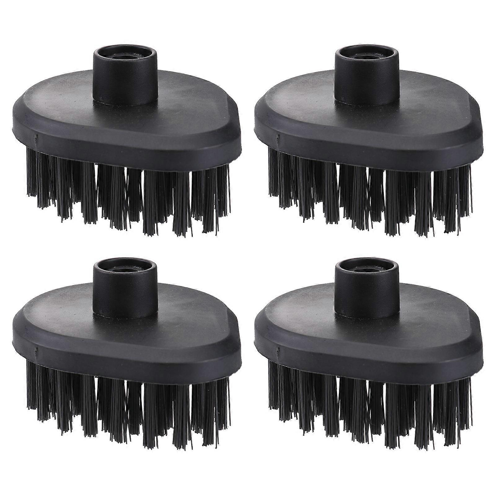 Plastic Cleaning Machine Brush Head for Domestic Cleaning 4Pcs Tool Accessory