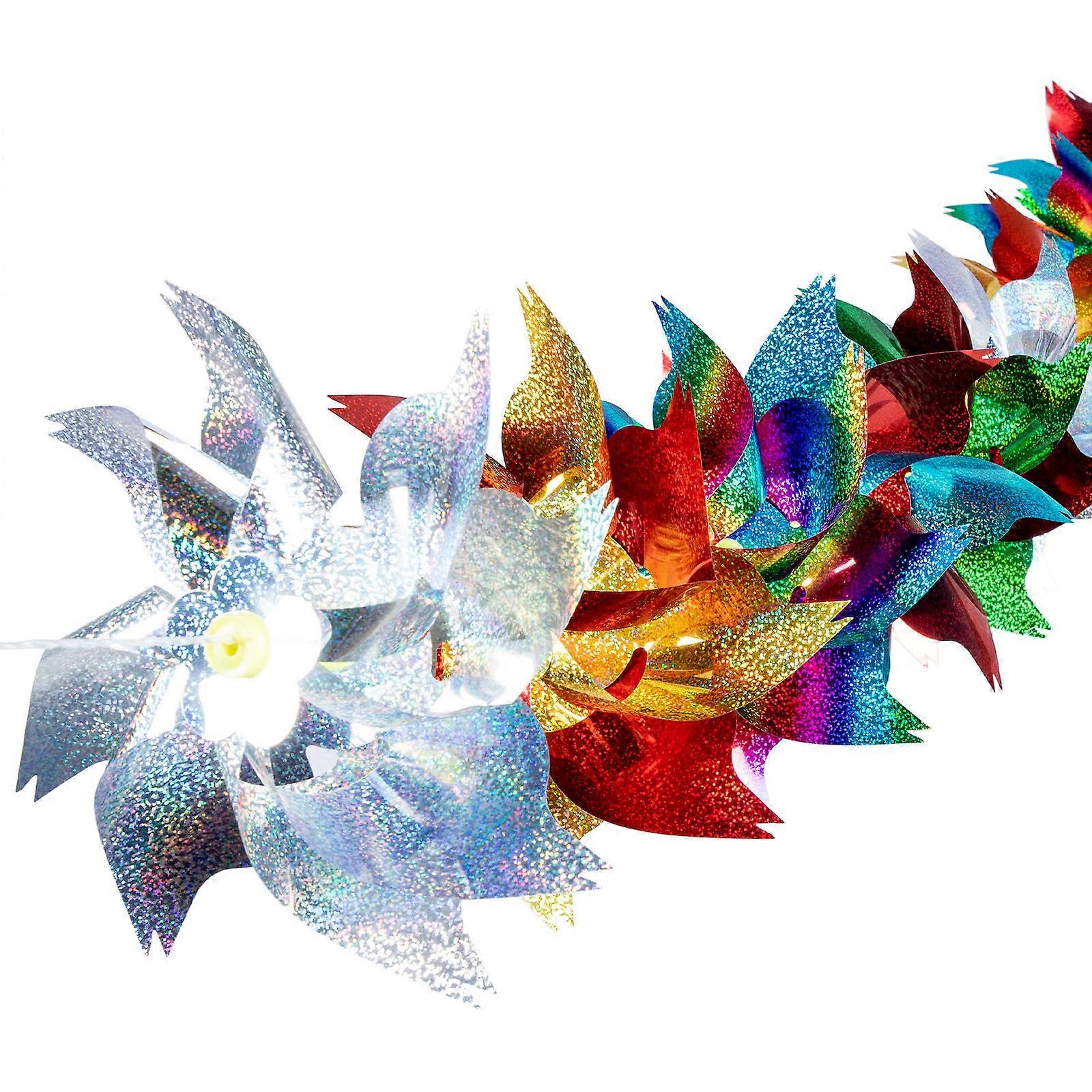Anti-Collision Bird Protector Octagonal Optical Reflection Technology Garden 10Pcs