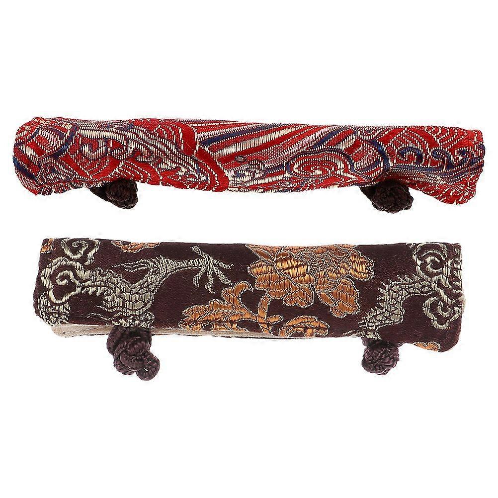 2 قطعة إبريق الشاي مقبض يغطي المضادة للساخنة القماش مقبض وسادة العزل الحراري للاستخدام المنزلي