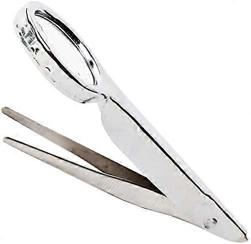 10X Magnifying Glass, Portable Pocket Reading Magnifier, Foldable Handheld Magnifier for Maintenance and Inspection