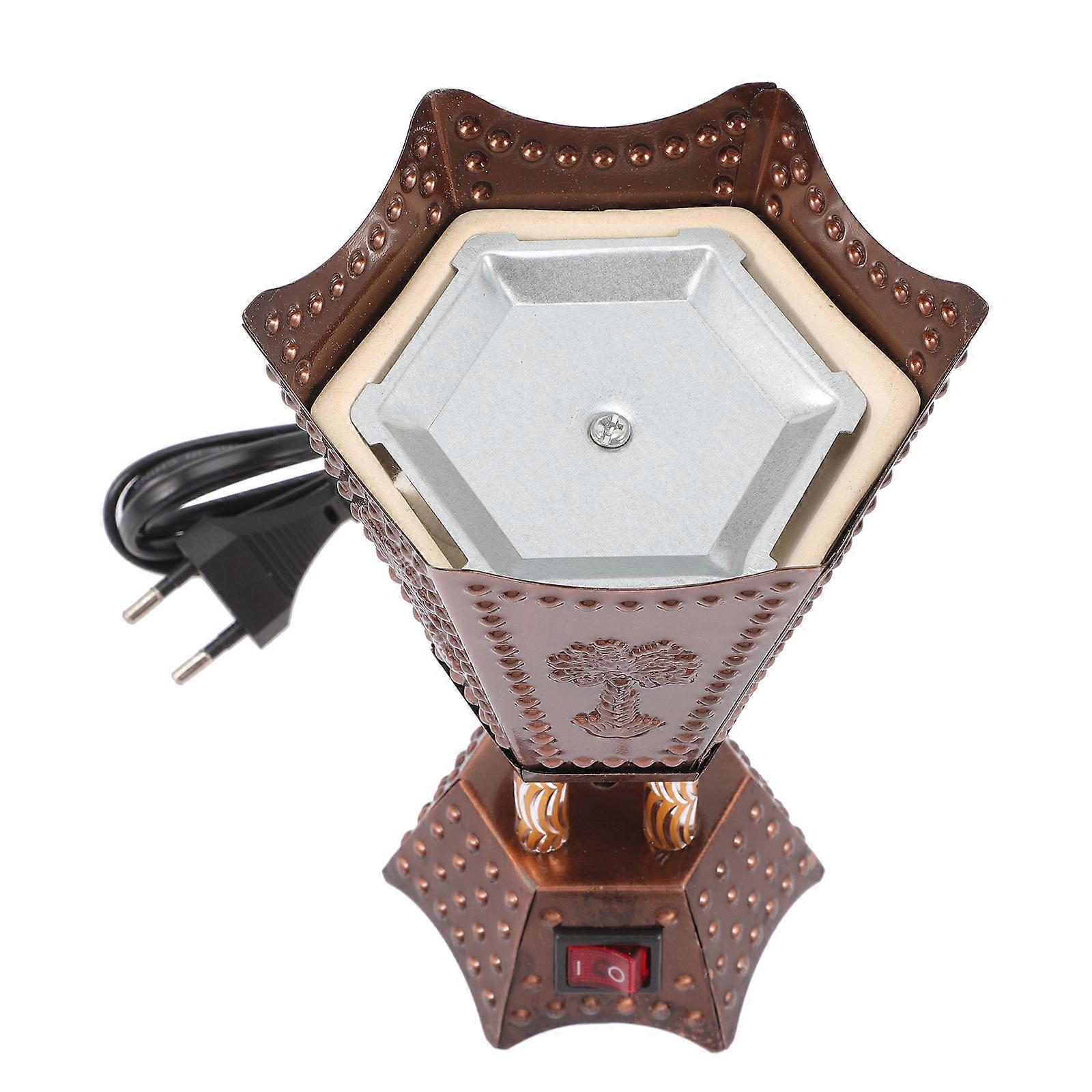 Fragrance Cone Burner Censer Burner Home Decor Coffee Metal Temperature Control 1Pcs
