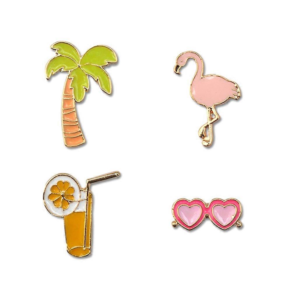 Alloy Brooch Set with Design for Decor Use Assorted Pieces