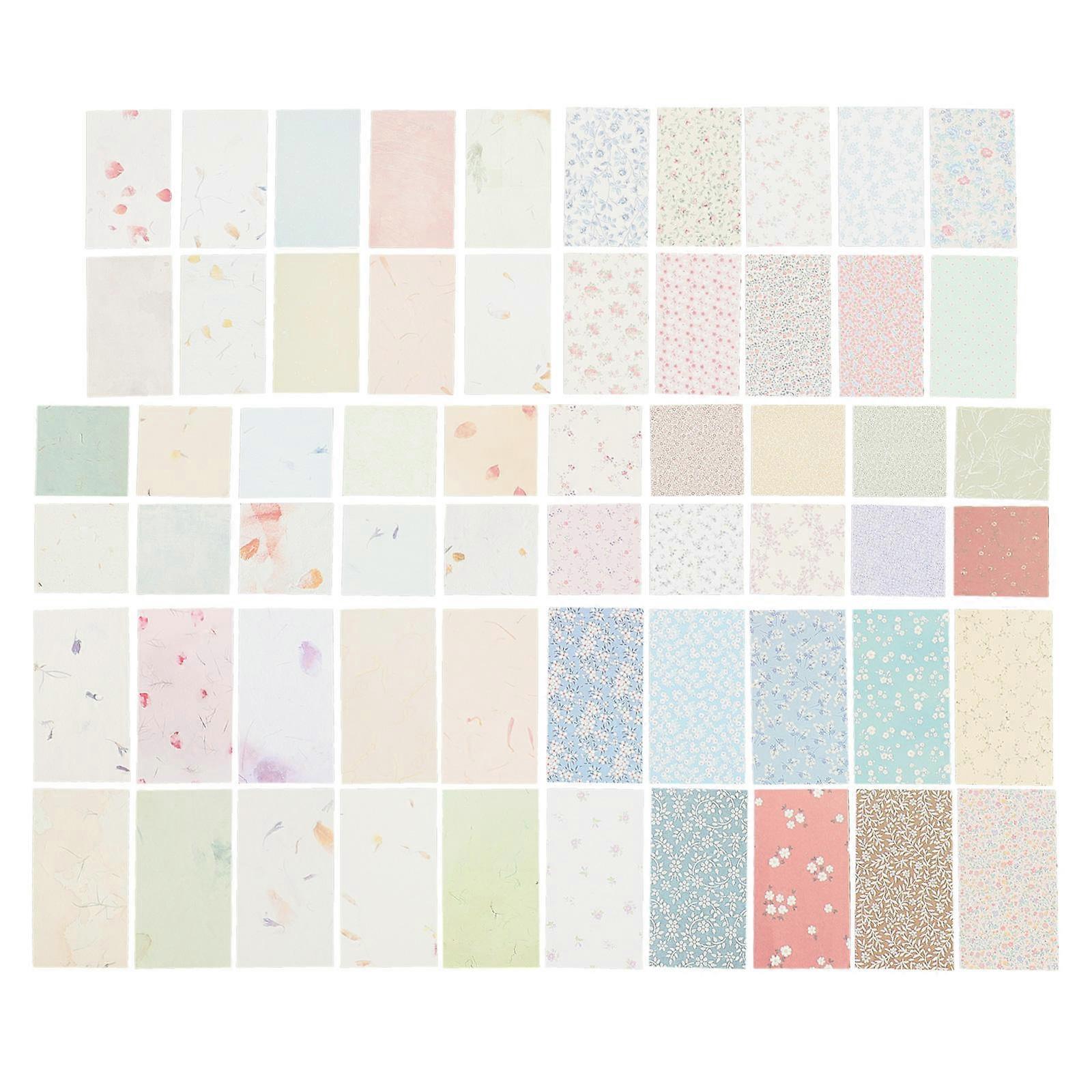 Scrapbook Paper Ornaments Diy Papers Assorted Color 10X5.5cm Decorative Planner Papers 240Pcs
