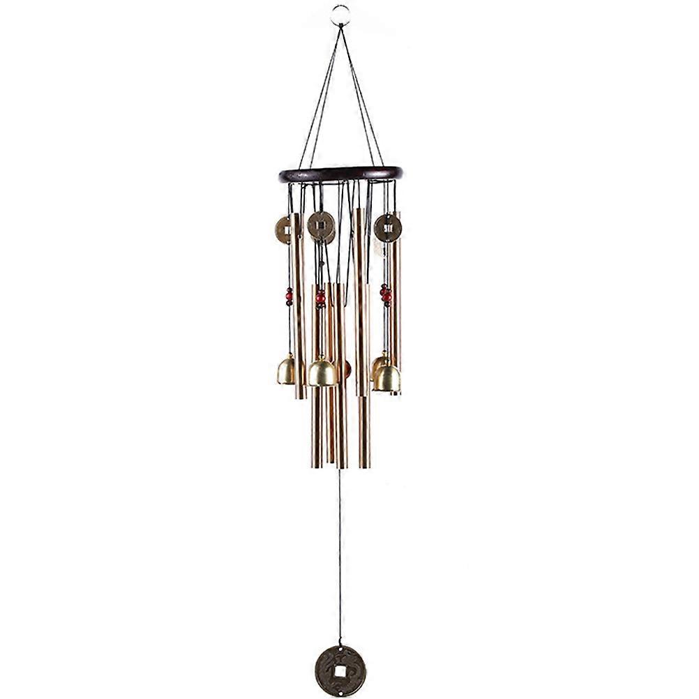Creative Double Layer Wind Chime with Aluminum Pipes – Elegant Handcrafted Design for Outdoor and Home Decor, Promotes Relaxation and Calmness for