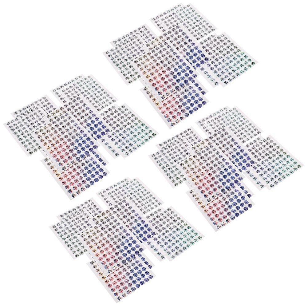 Pass Labels Self Adhesive Qc Passed Stickers for Quality Test 2400Pcs