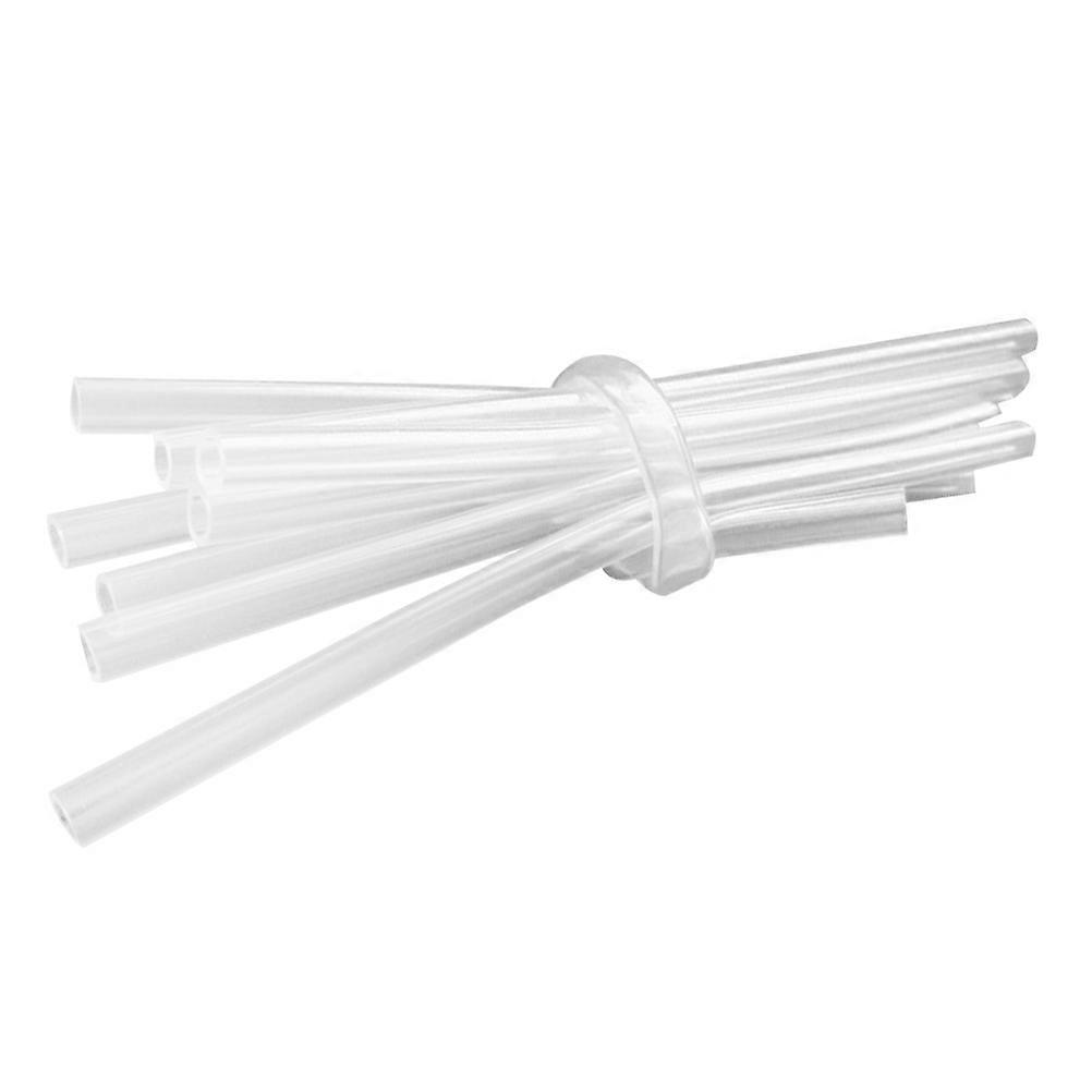 20Pcs Pack Replacement Straws Silicone Drinking Straws Cup Lid Nozzle for Bottle Mug