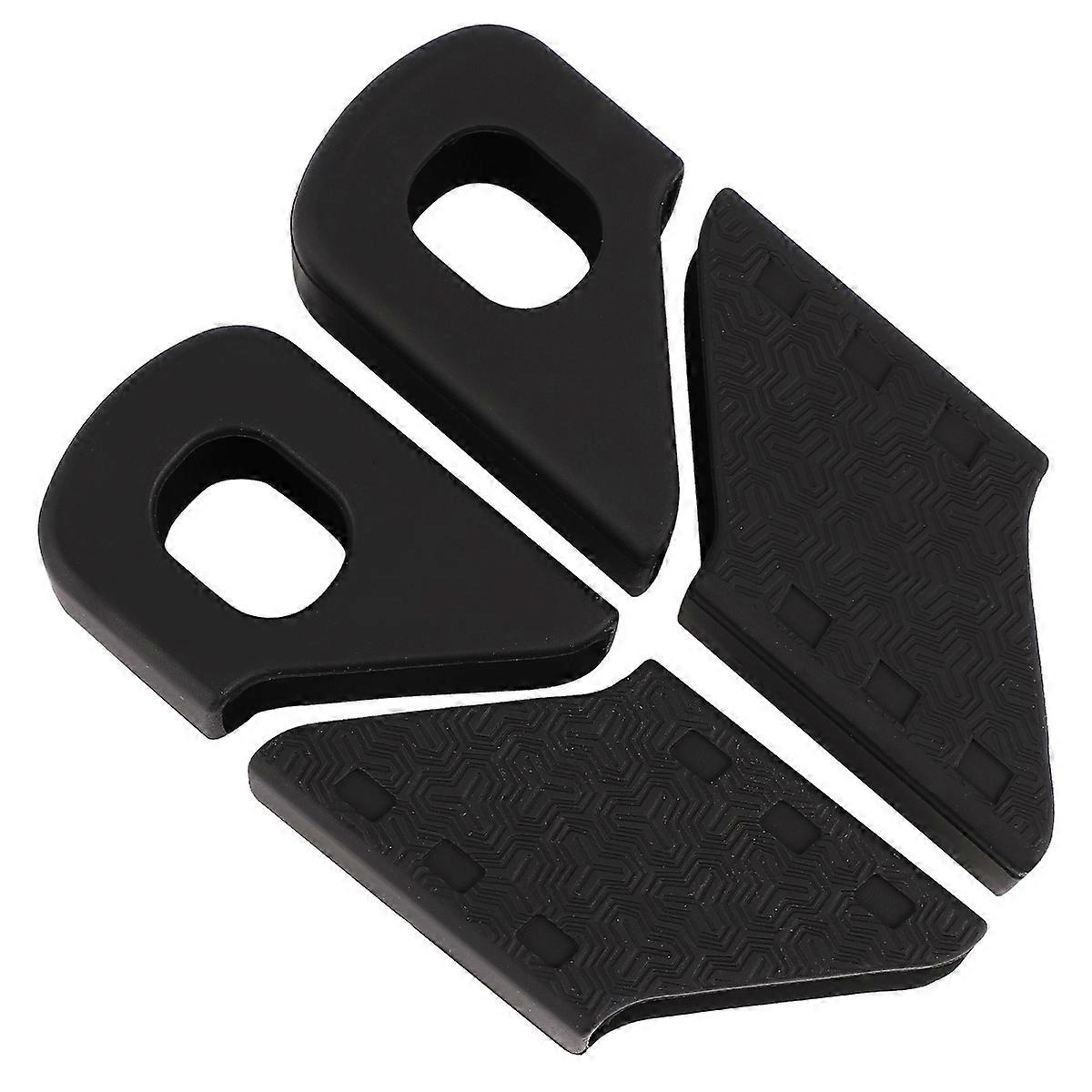 Crank Arm Case in Silicone for Bike Use Black Color with Excellent Protection 1 Set