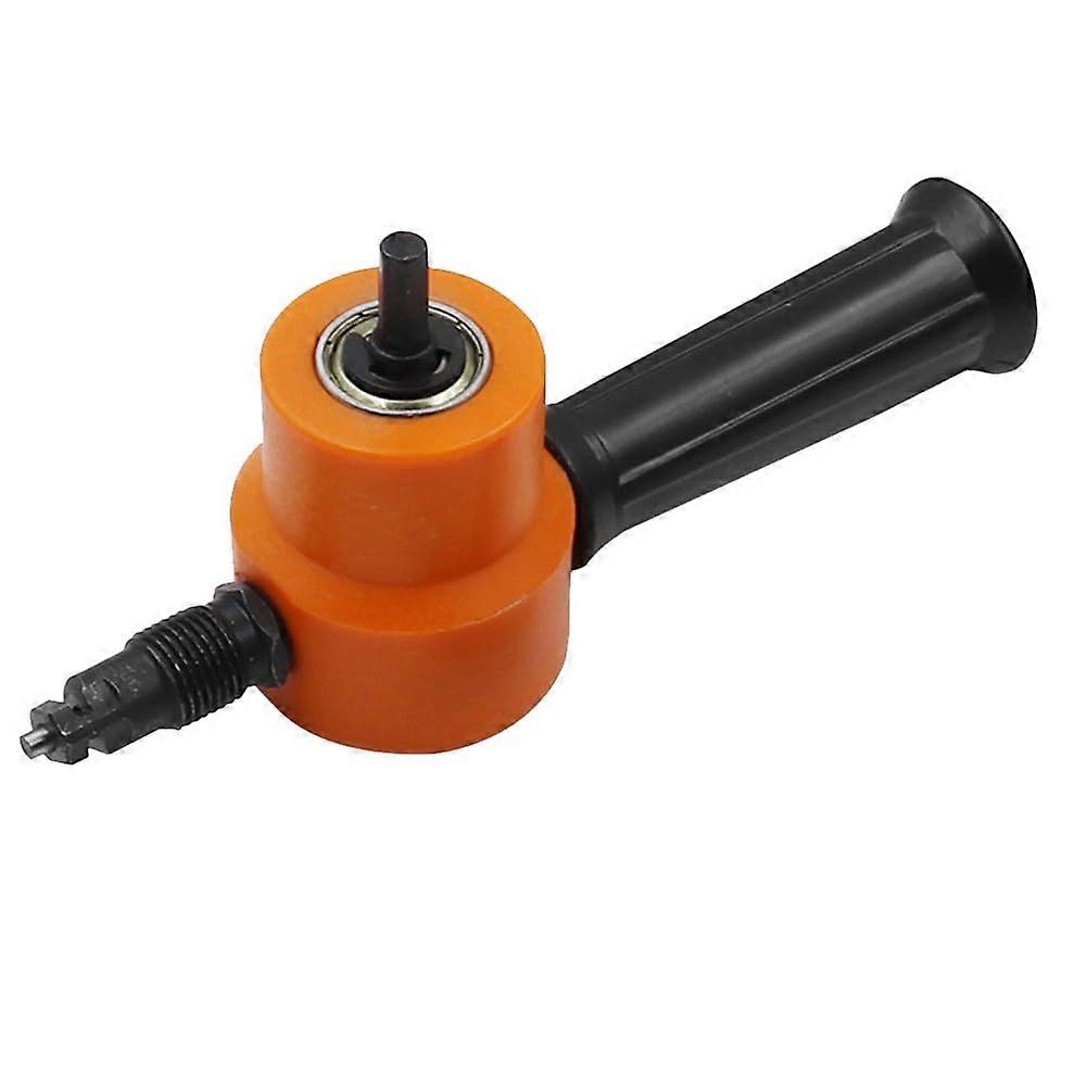 Double Head Sheet Metal Cutter Machine with Dual Blades, Heavy-Duty Metal Cutting Tool, Compatible with Various Sheet Sizes