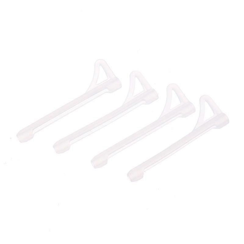 2 Pairs Glasses Accessories Invisible Ear Hooks Tip Eyeglasses Grip Anti Slip Temple Holder Silicone Cover