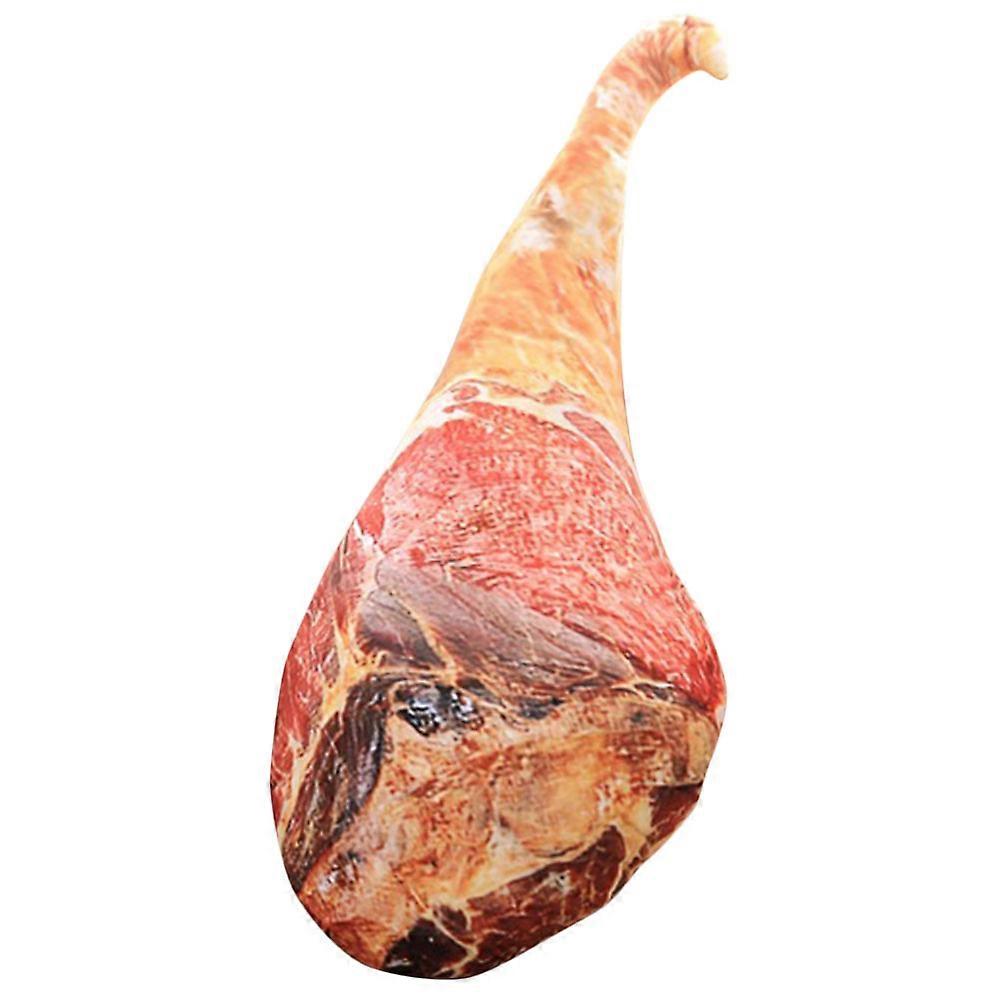 Simulation Ham Toy Pillow For Festival Gift With Unique Ham Shape And Comfortable Touch 1Set