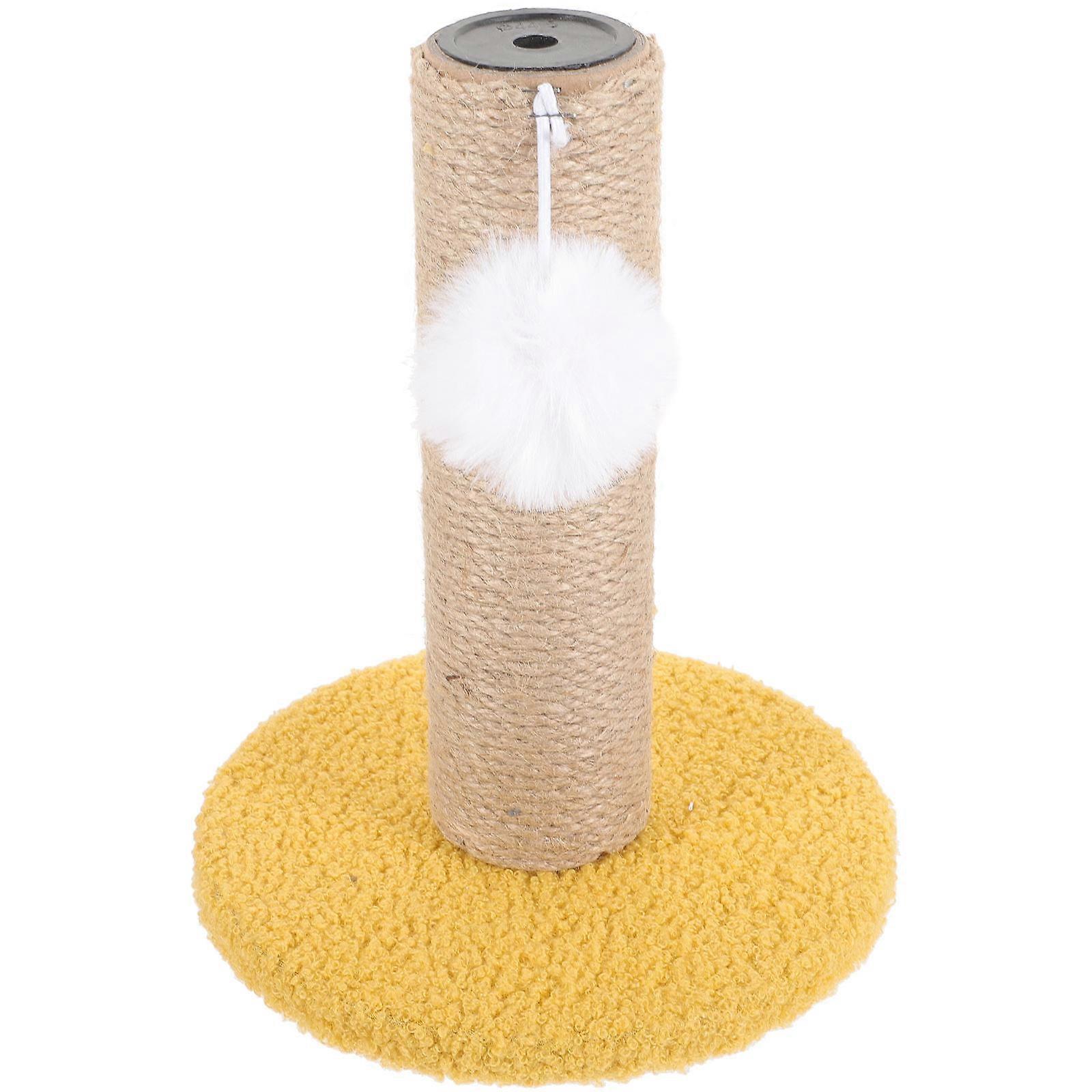 Cat Scratcher Post Short Round Column Pet Owners Daily Use 22.50X18.00X18.00CM Climbing 1Set