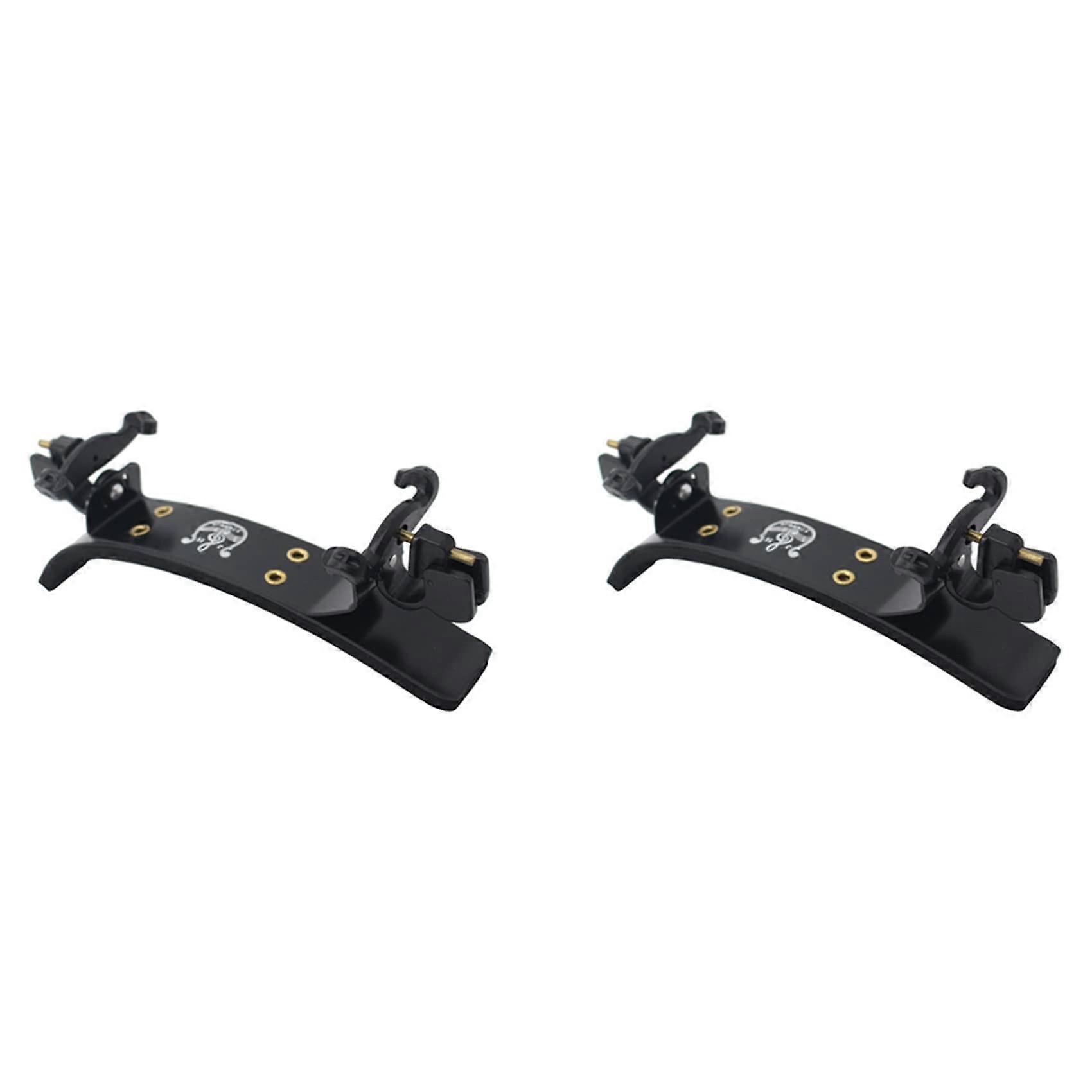 2X Violin Shoulder Rest Adjustable Holder for 3/4 and 4/4 Violins Music Instrument Accessories