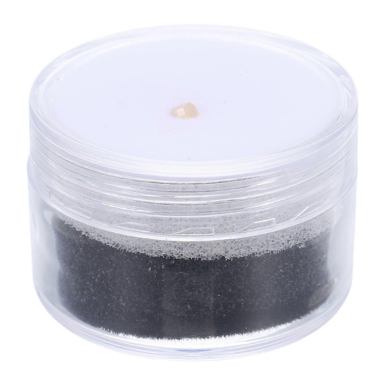Golden Synthetic diamond Specimen for Kids Education Brilliant Adornment 0.5 Inch