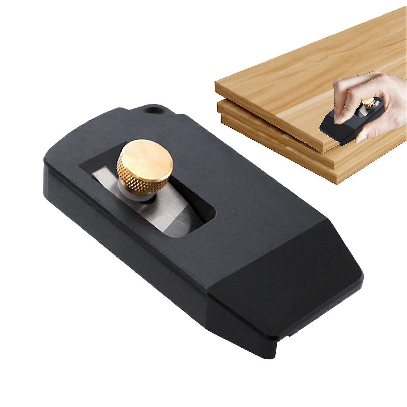 Woodworking Tool, Adjustable Edge Trimmer Hand Planer, Precision Hand Plane for Wood PVC ABS Cart