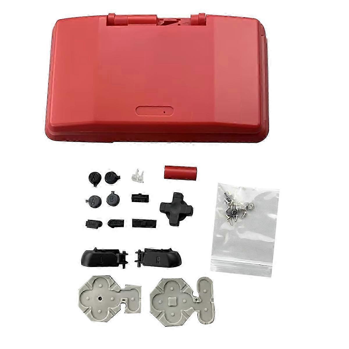 1 Set Replacement suitable for Nintendo DS NDS Game Console Full Set Shell Cover with Buttons Protective Case