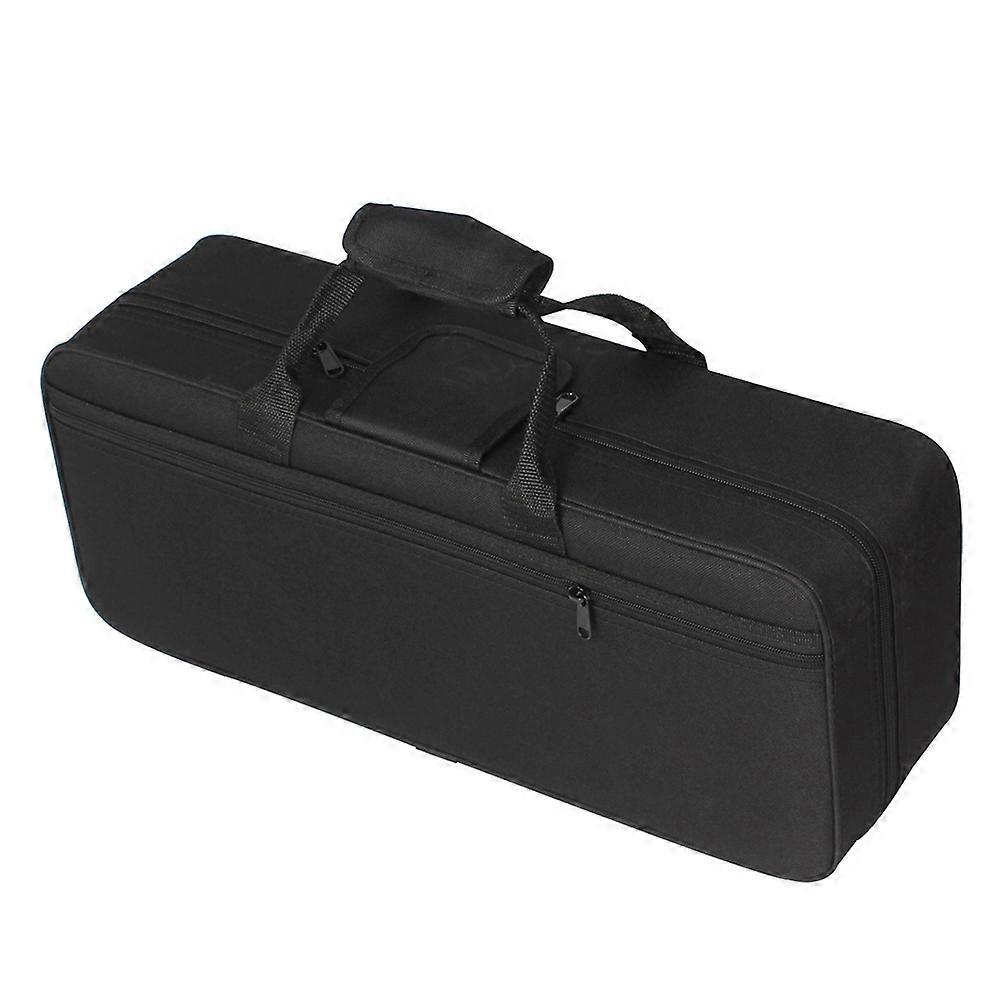 Durable Oxford Cloth Trumpet Bag Perfect For Travel And Performance With Rectangular Shape Black Color 1Set