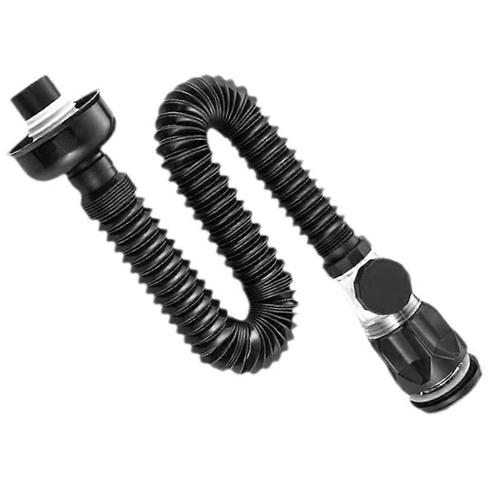 Bathroom Sink Drain Pipe Stainless Steel Pollution Prevention Flexible Hose For Bathroom 1Pack