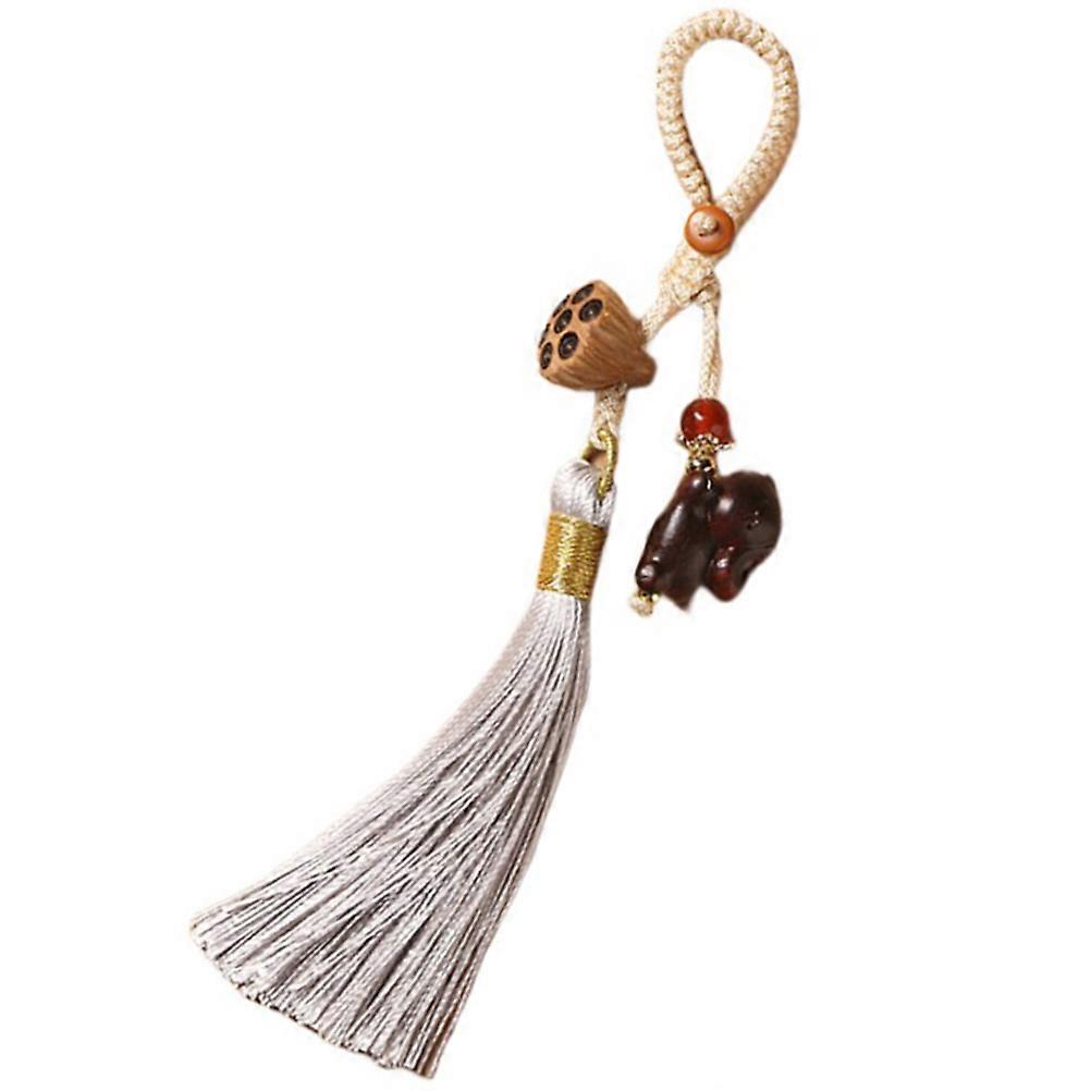 Artistic Rabbit Key Chain For Bag Hanging Decor And Desktop Decoration Multi Color 1Set