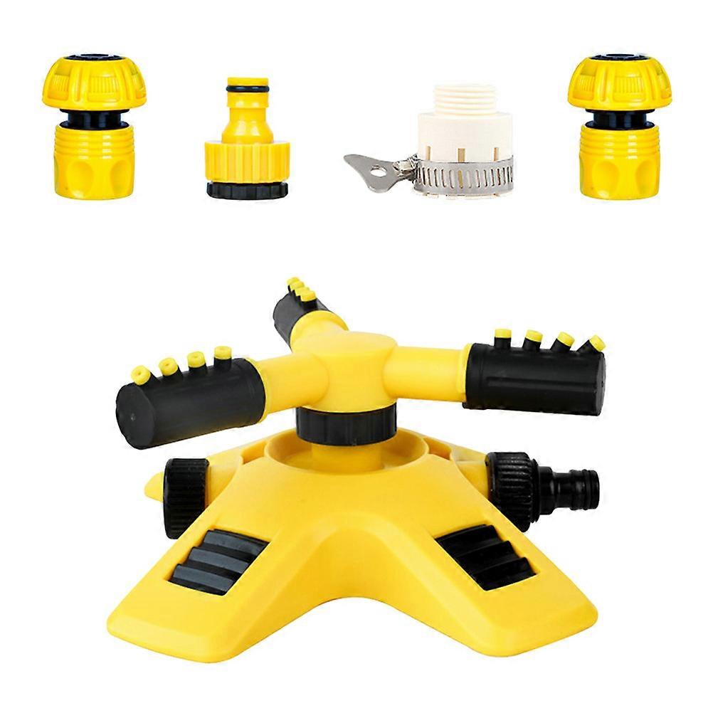Garden Sprinkler System For Homeowners With Connector And Rotating Features 1 Set