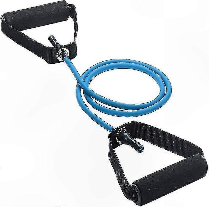 Exercise Bands with Handles for Yoga, Home Workouts, and Fitness Training