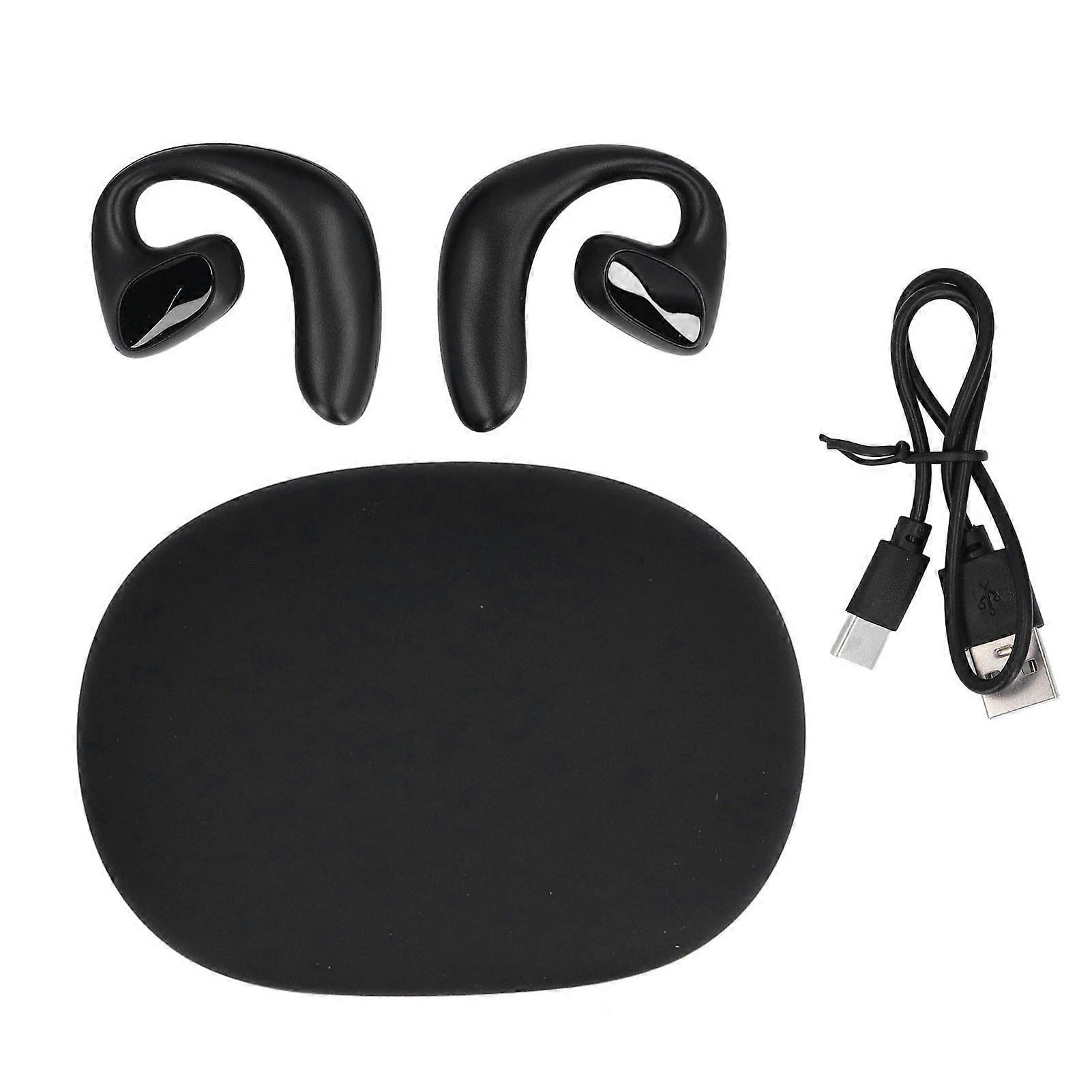 M8 Translation Earphone Support More Than 140 Languages Multicountry Translation Translator Earphone Device for Travel Learning Black