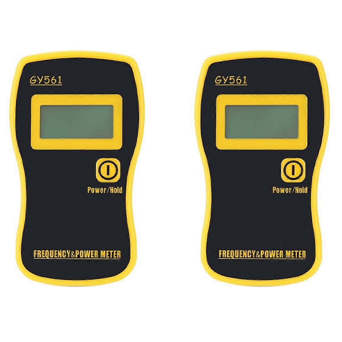 2X GY561 Mini Handheld Frequency Counter Meter Power Measuring for Two-Way Radio