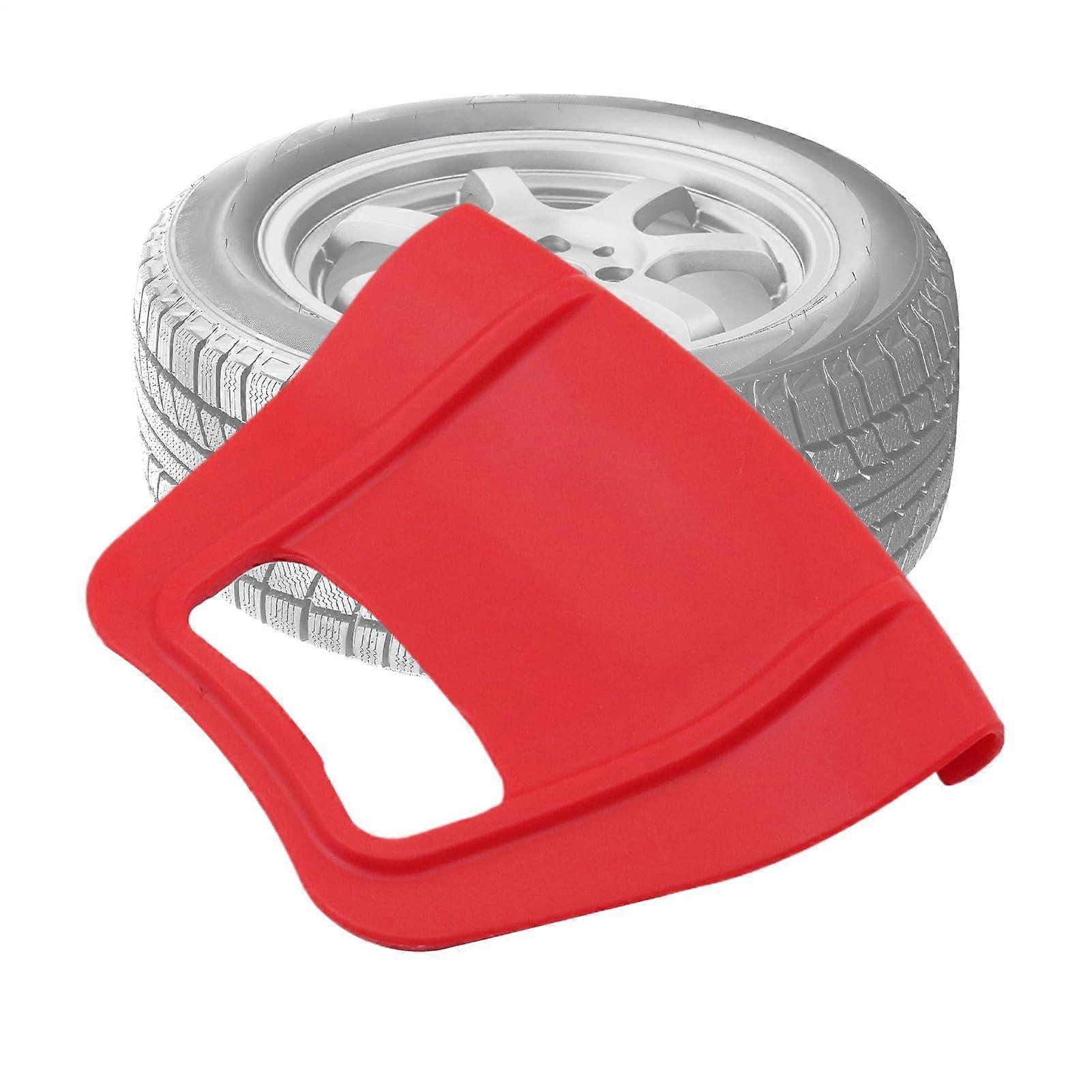 Felgenschutz Rim Protector For Tires, Non-Slip Wheel Tool For Tire Mounting And Alignment, Motorcycle And Auto Red