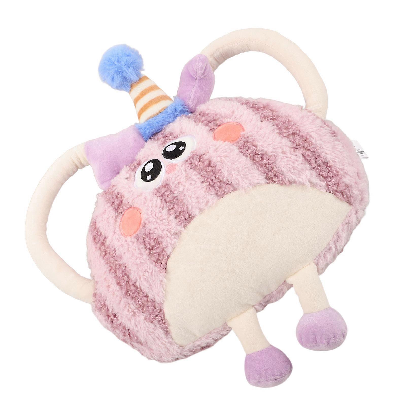 Cute Cartoon Car Headrest Pillow for Comfortable Car Use Soft Plush Material Multi Color 1 Piece