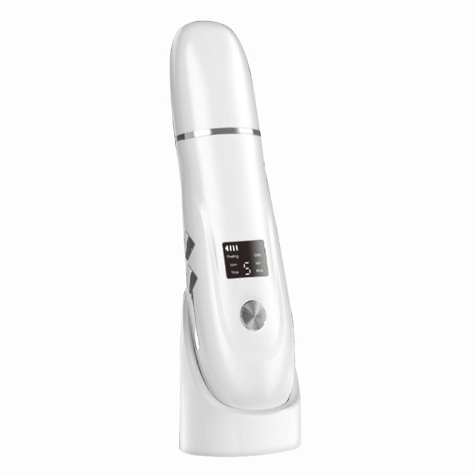 Facial Skin Scrubber LCD Display Pore Scrubber Rechargeable Blackhead Remover Tool Present for Women Girls