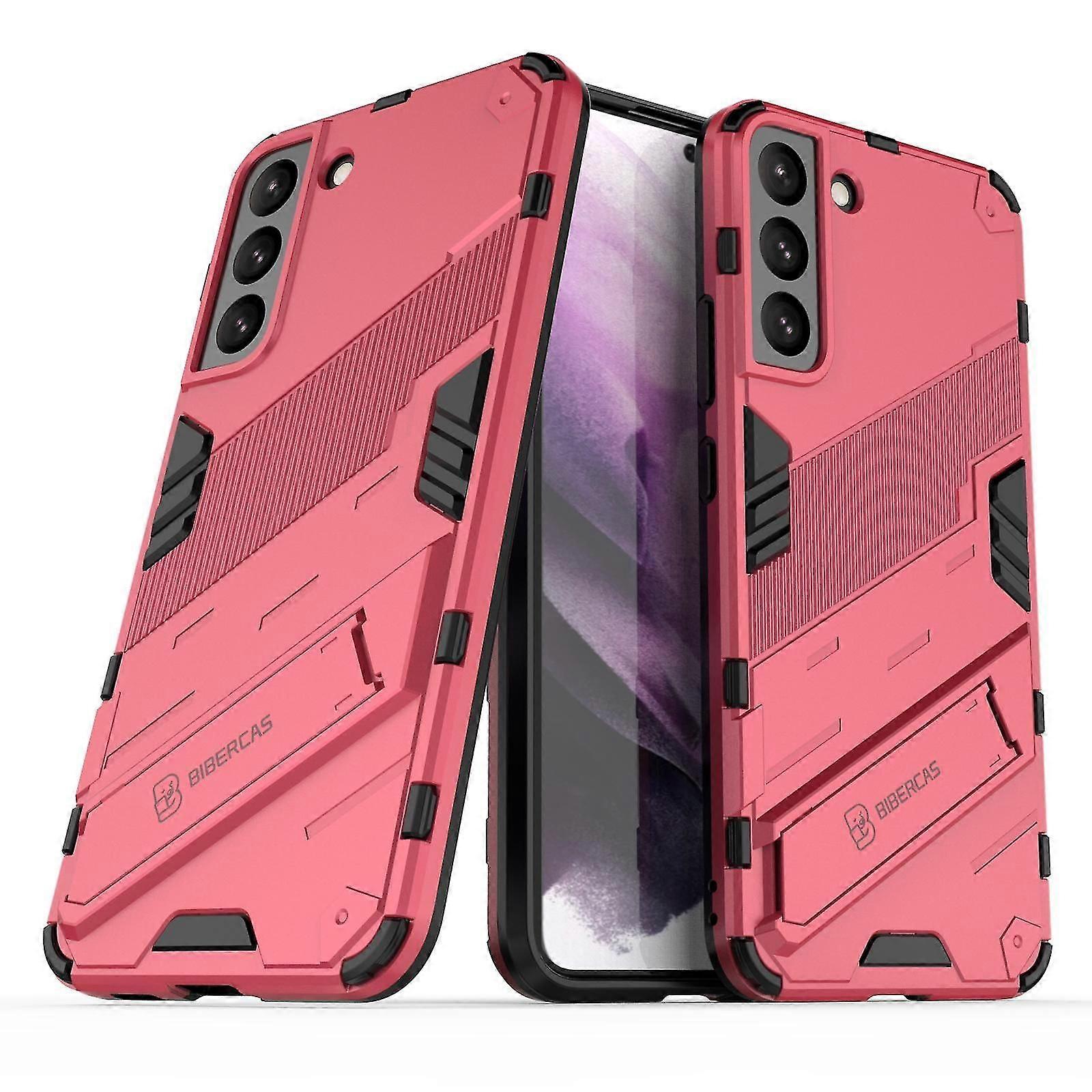 Slim Case For Samsung S22 Plus Shockproof Dual-Layer Stand Cover